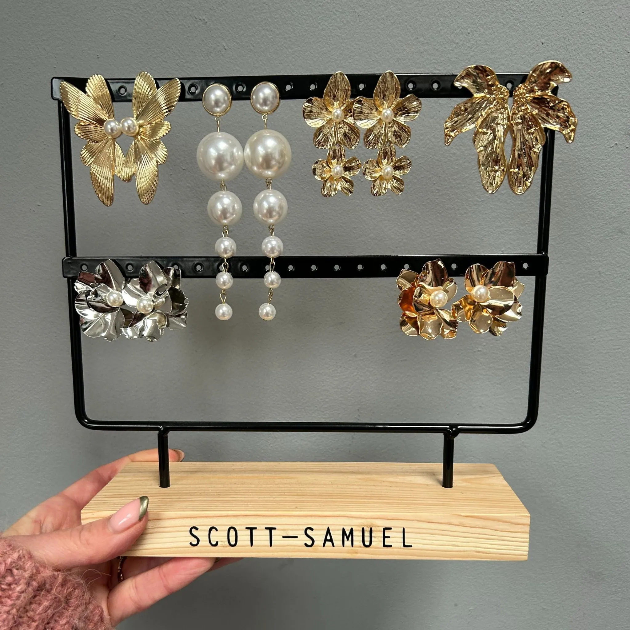 Statement earrings